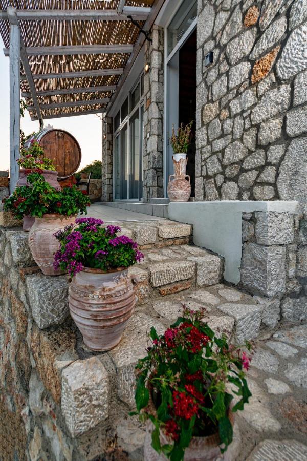 Chrysanthi'S Stone House Afántou Exterior foto